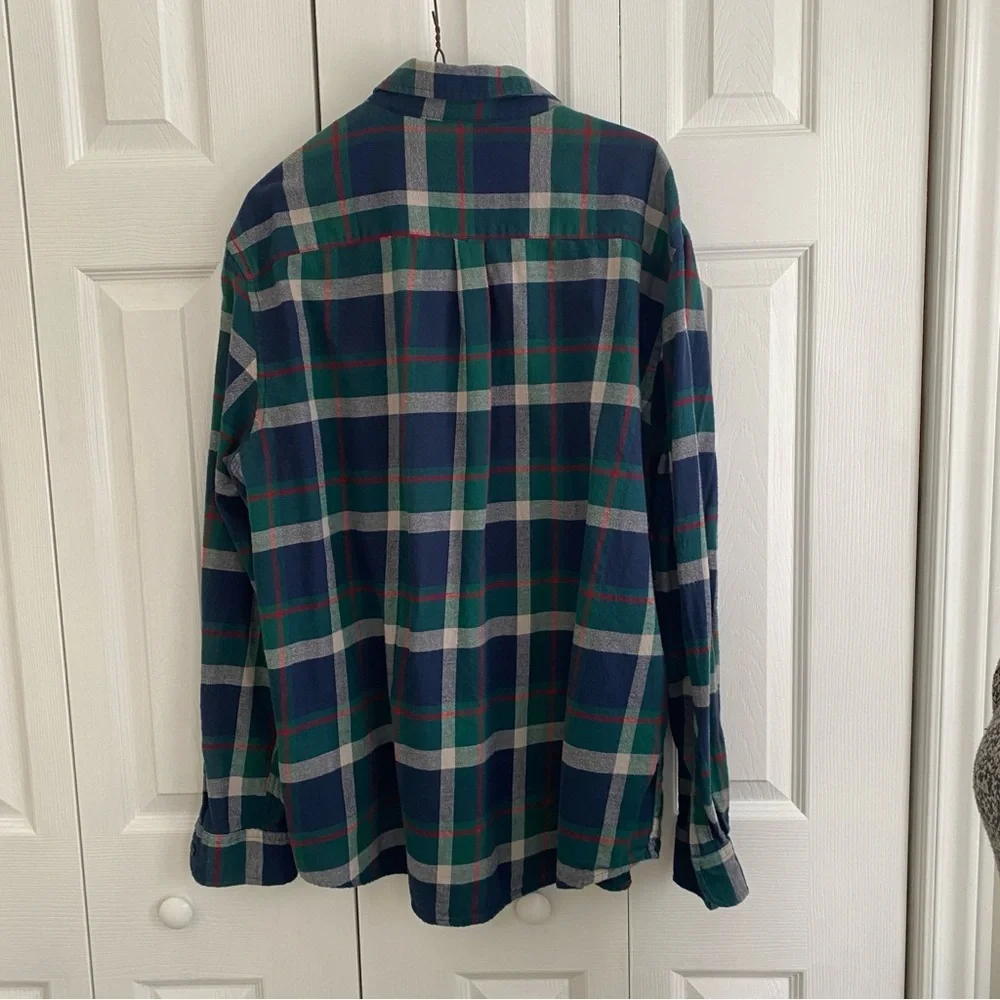 Ralph Lauren Chaps Performance Plaid Checked Button Down Shirt Size XXL - Picture 10 of 11